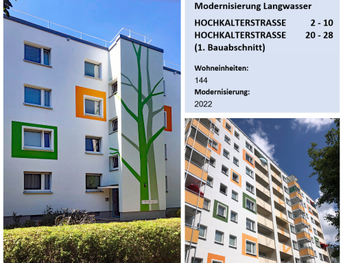 Modernisierung Langwasser 1. Bauabschnitt